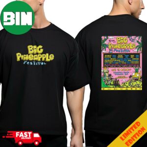 The Big Pineapple Festival Finally Returns This October With A Stacked Lineup ft The Amity Affliction x Bliss N Eso Golden Features And More Sat 19 October 2024 Two Sides T-Shirt