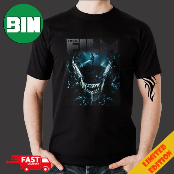 Total Film Cover Alien Romulus Xenomorph Merchandise T-Shirt