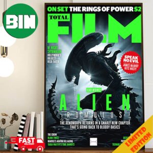 Total Film Exclusive Cover Alien Romulus One The Upcoming Issue Poster Canvas