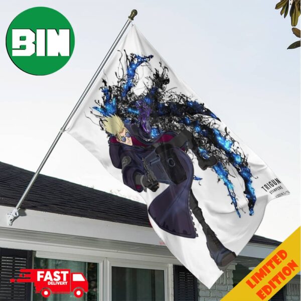 Trigun Stampede Final Phase Trigun Stargaze Coming Soon To Crunchyroll Garden House Flag Home Decor