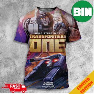 Brian Tyree Henry Transformers One As Megatron All Over Print T-Shirt