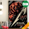 No Repeat Weekend M72 Chicago World Tour At Soldier Field Metallica Pop-Up Shop Merchandise August 9 2024 By Squindo Exclusvie Met On Tour Poster Canvas