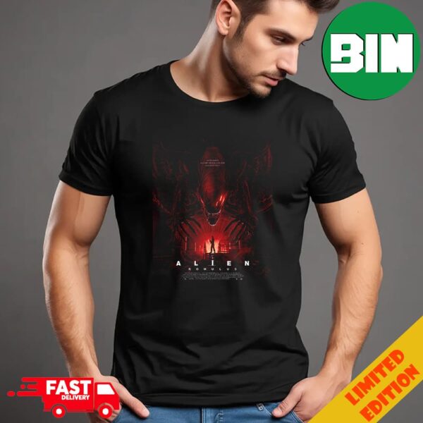 Face Your Fear Check Out This Exclusive XD Poster For Alien Romulus Merchandise T-Shirt