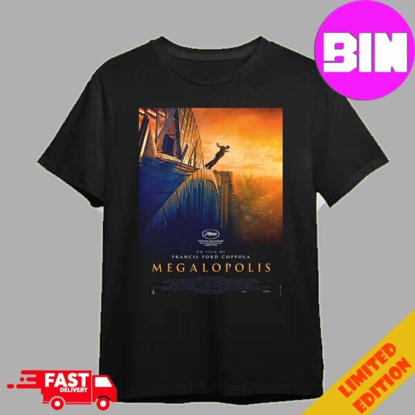 First Poster For Francis Ford Coppola Megalopolis Releasing In Theaters On September 27 Unisex T-Shirt