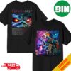 Iron Maiden The Future Past 2024 World Tour Alexander The Great Tour Stops Artwork T-Shirt