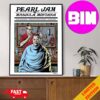 Pearl Jam In Missoula Montana Tour Poster At Washington-Grizzly Stadium On August 22nd 2024 Art By Cyrus Walker With Glen Hansard Home Decor Poster Canvas