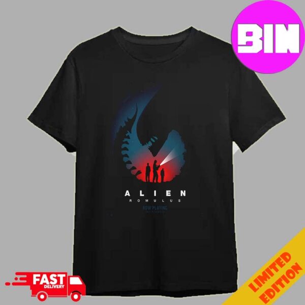 Poster The Film Alien Romulus Release Only In Theaters On August 16th 2024 Unisex T-Shirt