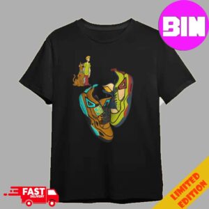 Scooby-Doo x Air Jordan 4 Scooby And Shaggy Concept Sneaker Unisex T-Shirt