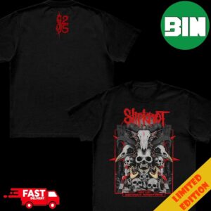 Slipknot August 7 2024 Burgettstown PA The Pavilion At Star Lake Here Comes The Pain Tour Tour Artwork Merchandise Two Sides T-Shirt