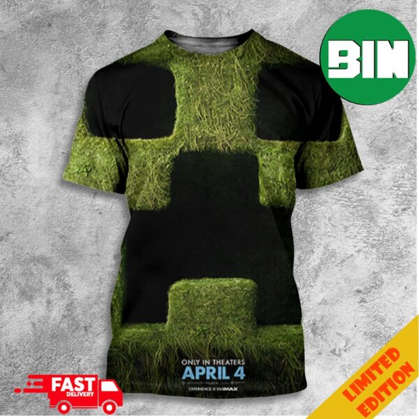 A New Kind Of Block-Buster Minecraft Movie 2025 All Over Print T-Shirt