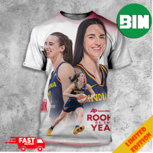 Caitlin Clark Is The Unanimous Associated Press Rookie Of The Year 2024 All Over Print T-Shirt