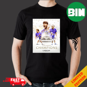 Congratulations Team Europe Are Laver Cup Champions Once Again 2024 Winners Merchandise T-Shirt