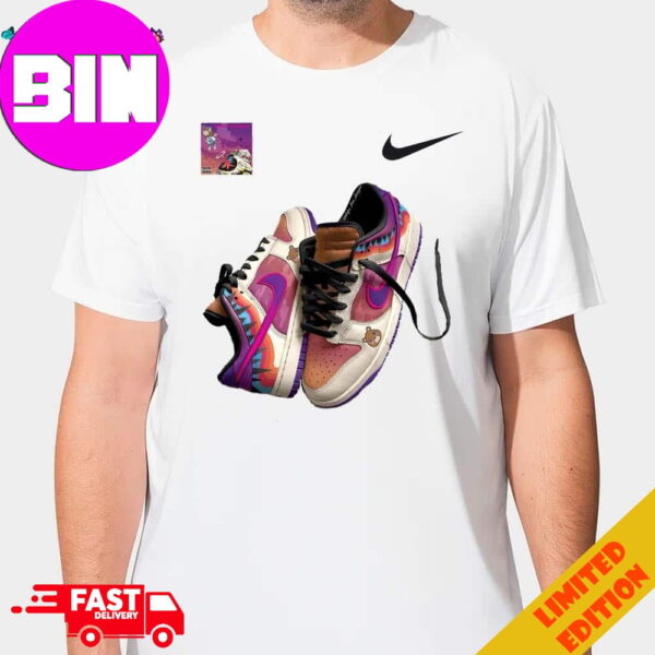 Kanye West x Nike Dunk Low Graduation Concepts Unisex Sneaker Tee Shirt