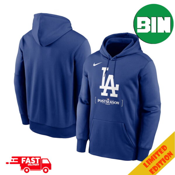 Los Angeles Dodgers Nike 2024 MLB Postseason Authentic Collection Hoodie