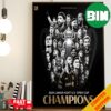 Club America America In America Champions Of Campeones Cup 2024 Congratulations Poster Canvas