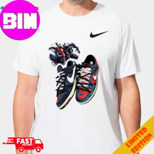 Marvel x Nike Dunk Low Spider Man x Venom Concepts Unisex Sneaker Tee Shirt