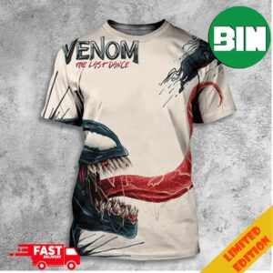 New Poster For Venom The Last Dance October 25 2024 All Over Print T-Shirt