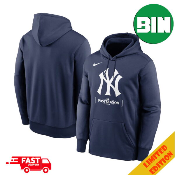 New York Yankees Nike 2024 MLB Postseason Authentic Collection Hoodie