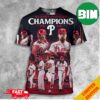 Philadelphia Phillies Are NL East Champions MLB 2024 All Over Print T-Shirt