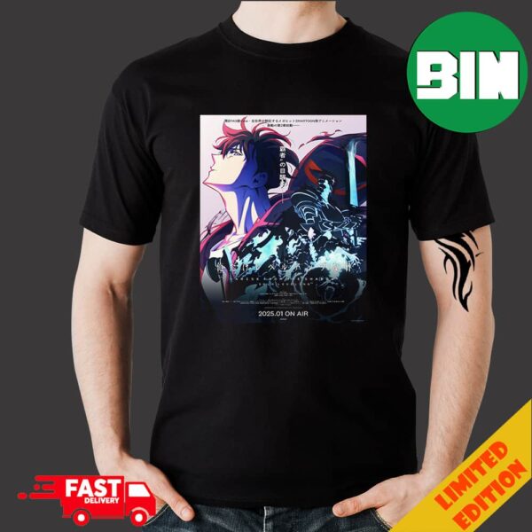 Solo Leveling Season 2 Arise From The Shadow January 2024 Poster Anime Merchandise T-Shirt