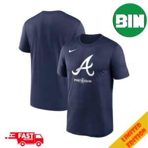 Atlanta Braves Nike 2024 MLB Postseason Authentic Collection Legend T-Shirt