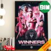 Mission Passed MLS Supporters Shield Winner Congratulations Inter Miami CF 2024 GTA Poster Style Poster Canvas