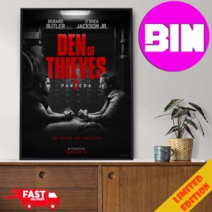 First Poster For Den Of Thieves 2 Officials Release In Theaters On January 10th 2024 Home Decor Poster Canvas