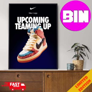 LEGO x Nike Coming Soon In 2024 New Sneaker Home Decor Poster Canvas