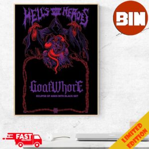 Hells Heroes Goatwhore Eclipse Of Ages Into Black Set First Album 2024 Home Decor Poster Canvas