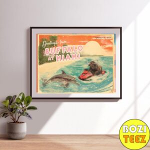 Leftern Get Chubby And Move To Miami On Sep 12th 2024 By Alex Burtless Home Decor Poster Canvas