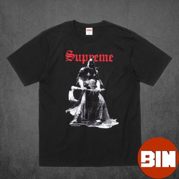 Supreme Drops Official Supreme X Frank Frazetta T-Shirts Essentials Unisex Shirt