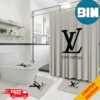 Louis Vuitton Bathroom Set With Shower CurtainUltimate Sophistication Louis Vuitton Bathroom Set With Shower CurtainUltimate Sophistication