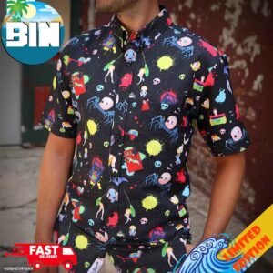 Toy Story Sid’s Room Hawaiian Shirt And Beach Short