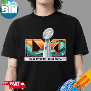 2027 Super Bowl LXI Official Logo February 14 At SoFi Stadium In Inglewood California T-Shirt