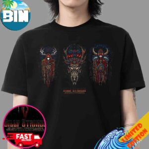 Billy Strings Asheville All Date Landscape Poster On February 10-11-13-14 2026 Art By Jeff Wood T-Shirt