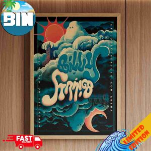 Billy Strings Asheville Night 1 Poster On February 10 2026 At Harrah’s Cherokee Center Art By Lewy Jones Decor Poster Canvas