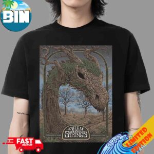 Billy Strings Asheville Night 3 Poster On February 13 2026 At Harrah’s Cherokee Center Art By Pete Schaw T-Shirt