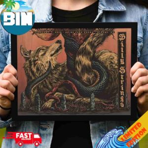 Billy Strings Athens Georgia 2026 Concer Poster For Night 2 At The Akins Ford Arena On February 7 Art By Neal Williams Decor Poster Canvas