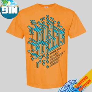 Billy Strings Winter Tour February 2026 Cube Tee with Dates SQUiSHYEYES T-Shirt