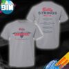 Billy Strings Winter Tour February 2026 Sun Knight Tee With Dates Connor Dwyer T-Shirt