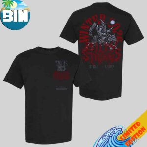 Billy Strings Winter Tour February 2026 Wizard Metal Tee With Dates Connor Dwyer Two Sides T-Shirt