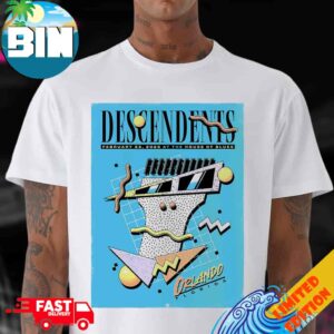 Descendents Orlando Florida 2026 Official Poster For Show At The House Of Blues On February 2026 T-Shirt
