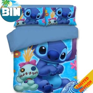 Disney Stitch Bedding Set Twin Lilo & Stitch Comforter Set