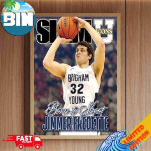 Jimmer Fredette No 32 Covers SLAM Icons Born To Shoot Decor Poster Canvas