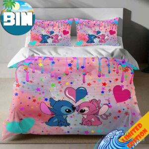 Lilo & Stitch Bedding Set Twin Soft Microfiber Bed Set