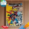 Marvel DC Spider-Man Superman 1 Variant Covers By E.M Gist Poster Canvas