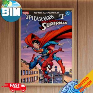 Marvel DC Spider-Man Superman 1 Variant Covers By Greg Capullo Decor Poster Canvas
