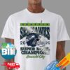 Seattle Seahawks Super Bowl LX 2026 Champions Sky Line Unisex T-Shirt