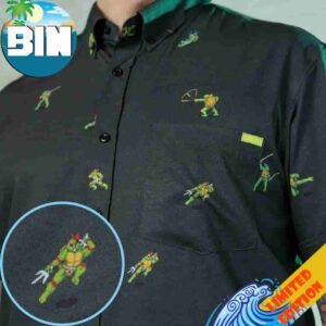 Teenage Mutant Ninja Turtles Choose Your Turtle At Night Hawaiian Shirt And Beach Short