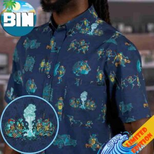 Teenage Mutant Ninja Turtles IT’s Time To Go Back Hawaiian Shirt And Beach Short